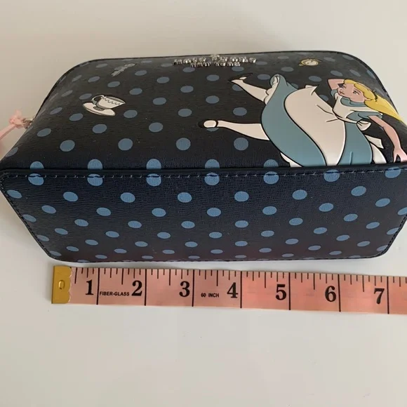 NWT! Kate x Disney Alice in wonderland limited edition Cosmetic Bag/pouch. - Picture 12 of 14